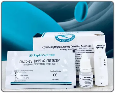 COVID-19 IgM/IgG Antibody Detection Card Test